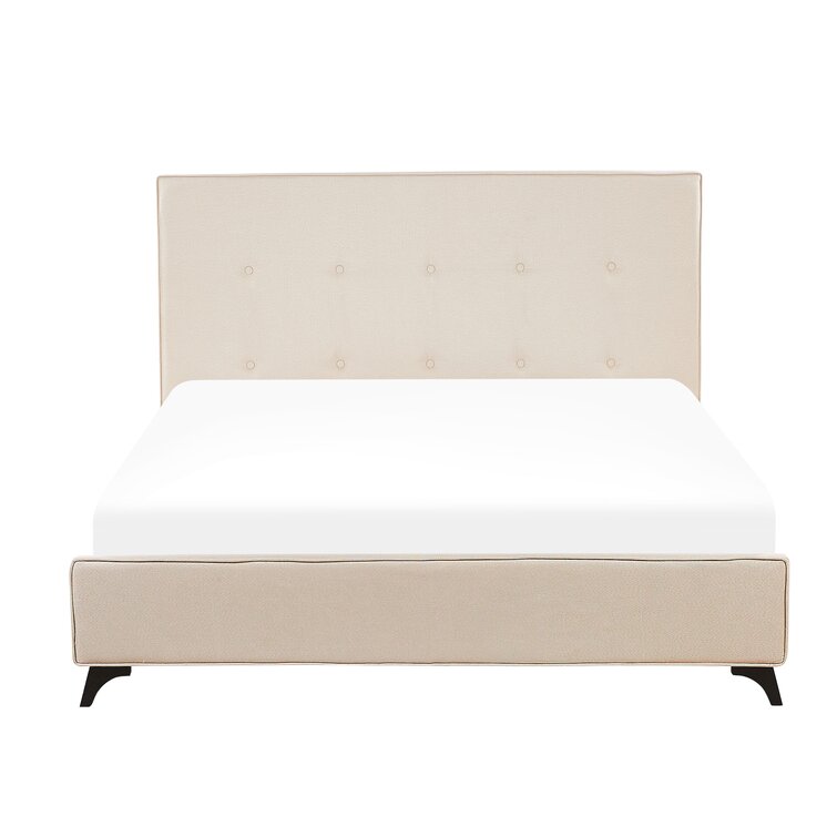 Wayfair white 2024 upholstered bed